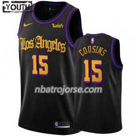 Barn Los Angeles Lakers Tröja DeMarcus Cousins 15 2019-20 Nike City Creative Swingman